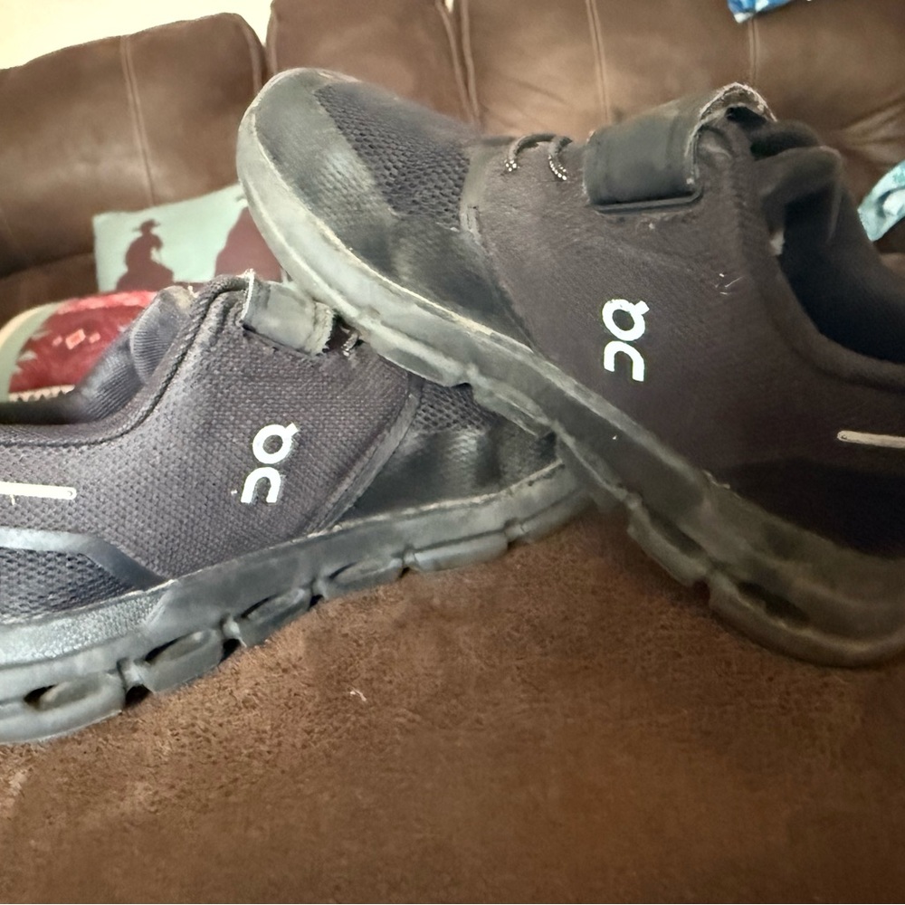 Black Athletic Shoes by On